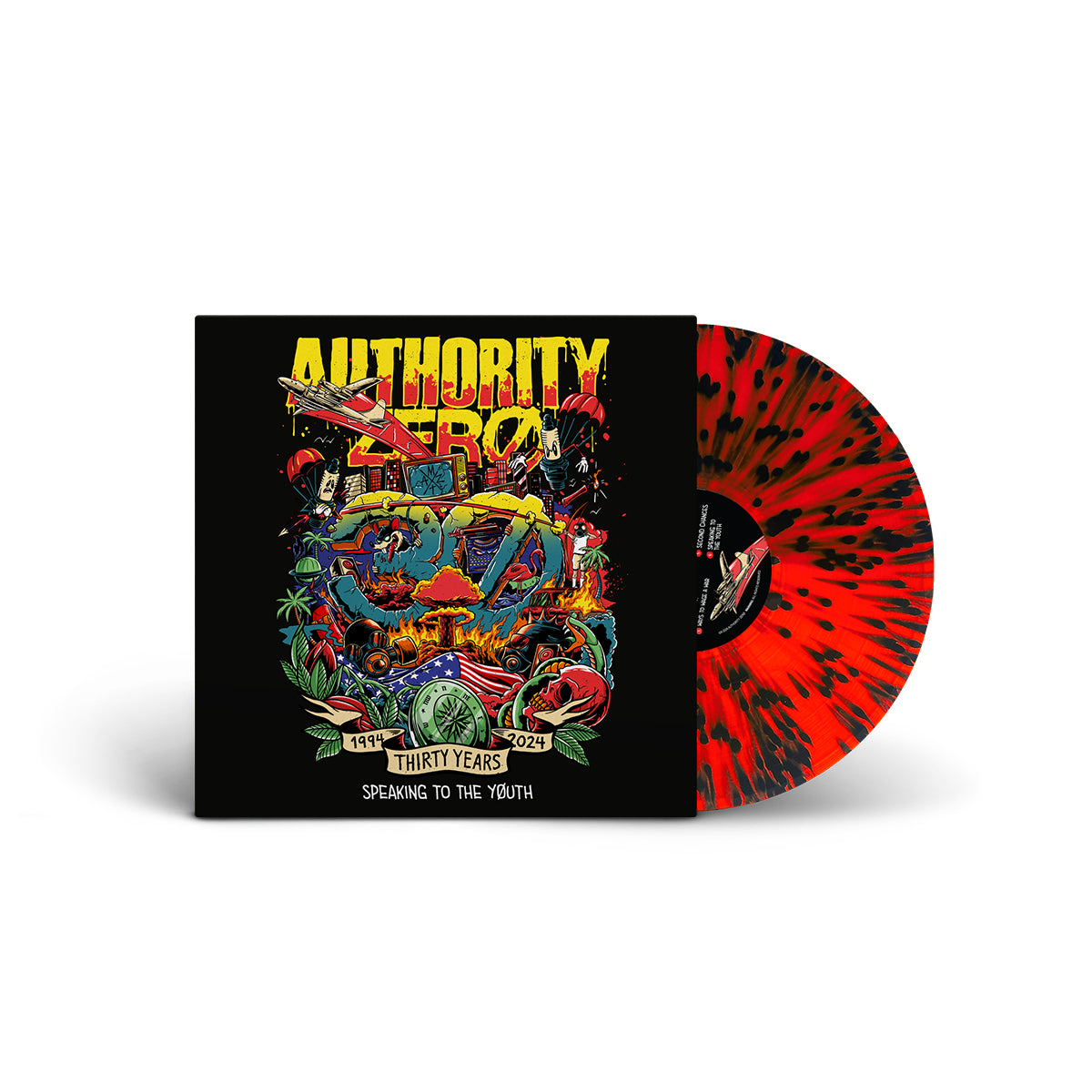 Authority Zero - 30 Years: Speaking To The Youth EP (Red Moon Splatter)