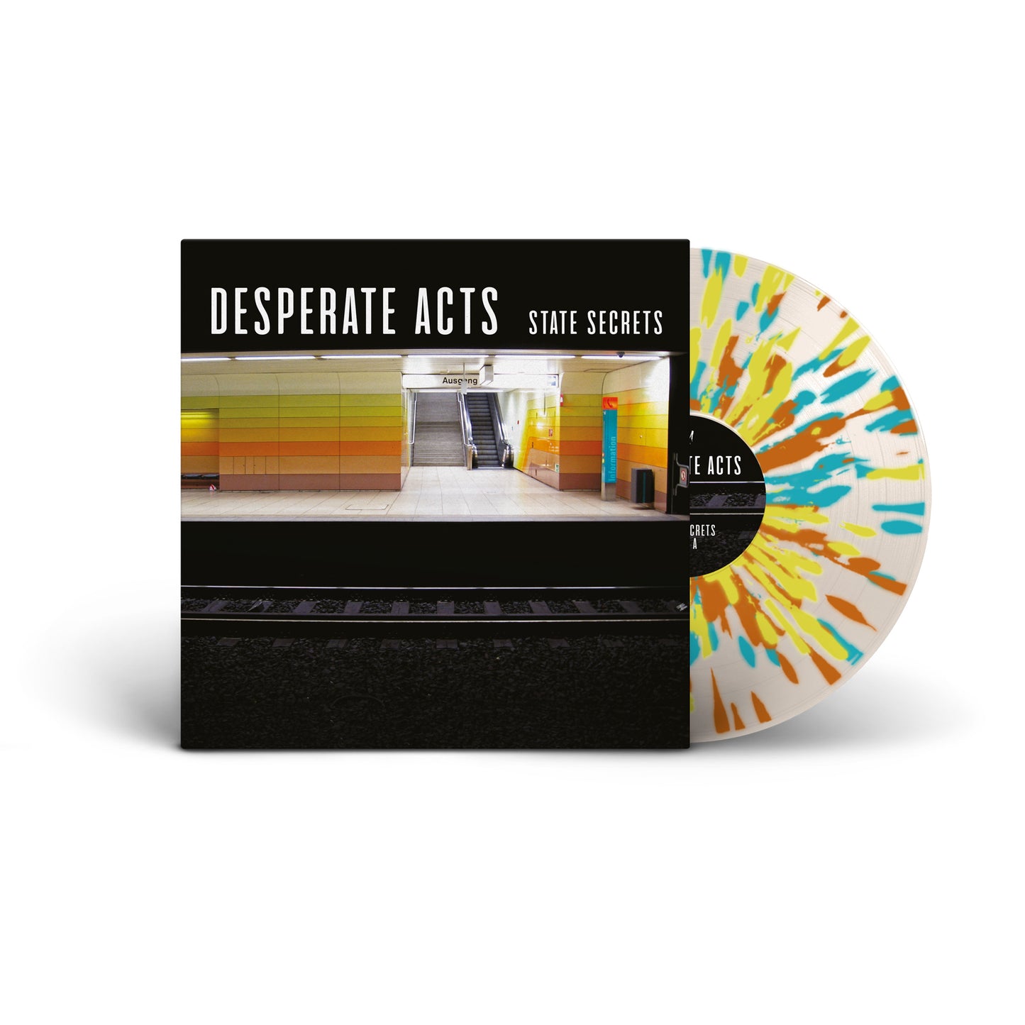 State Secrets LP (Blue/Yellow/Green splatter)