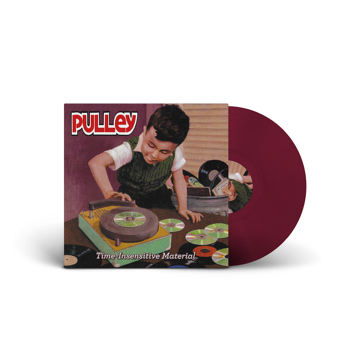 Time-Insensitive Material 12" EP (Maroon)
