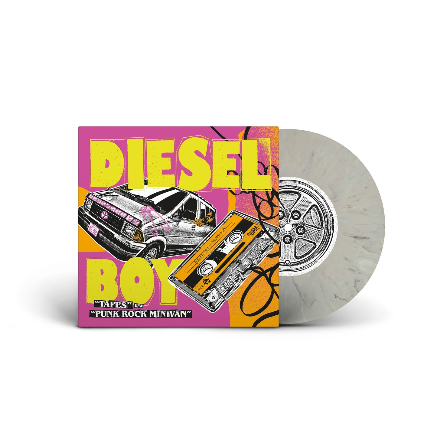 Tapes & Punk Rock Mini Van 7" (Grey Version)