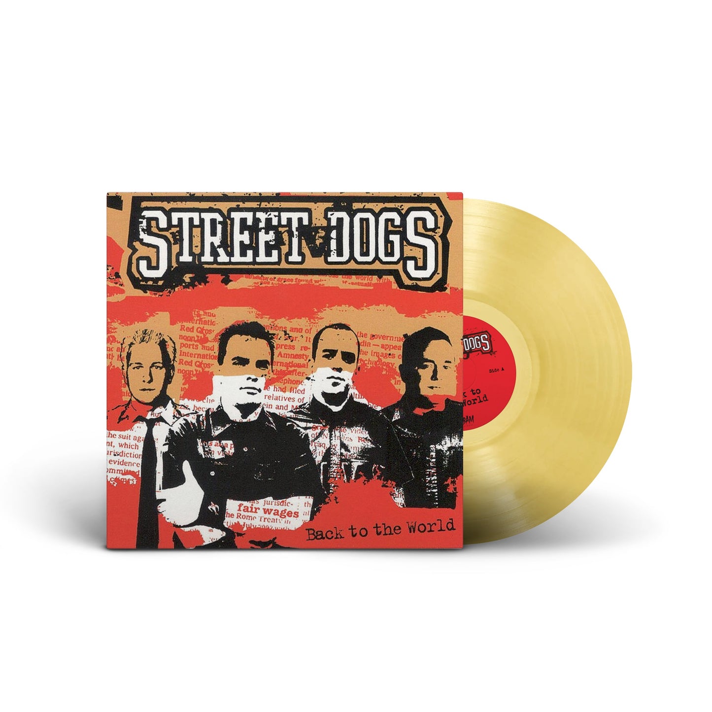 Back To The World LP (Gold)