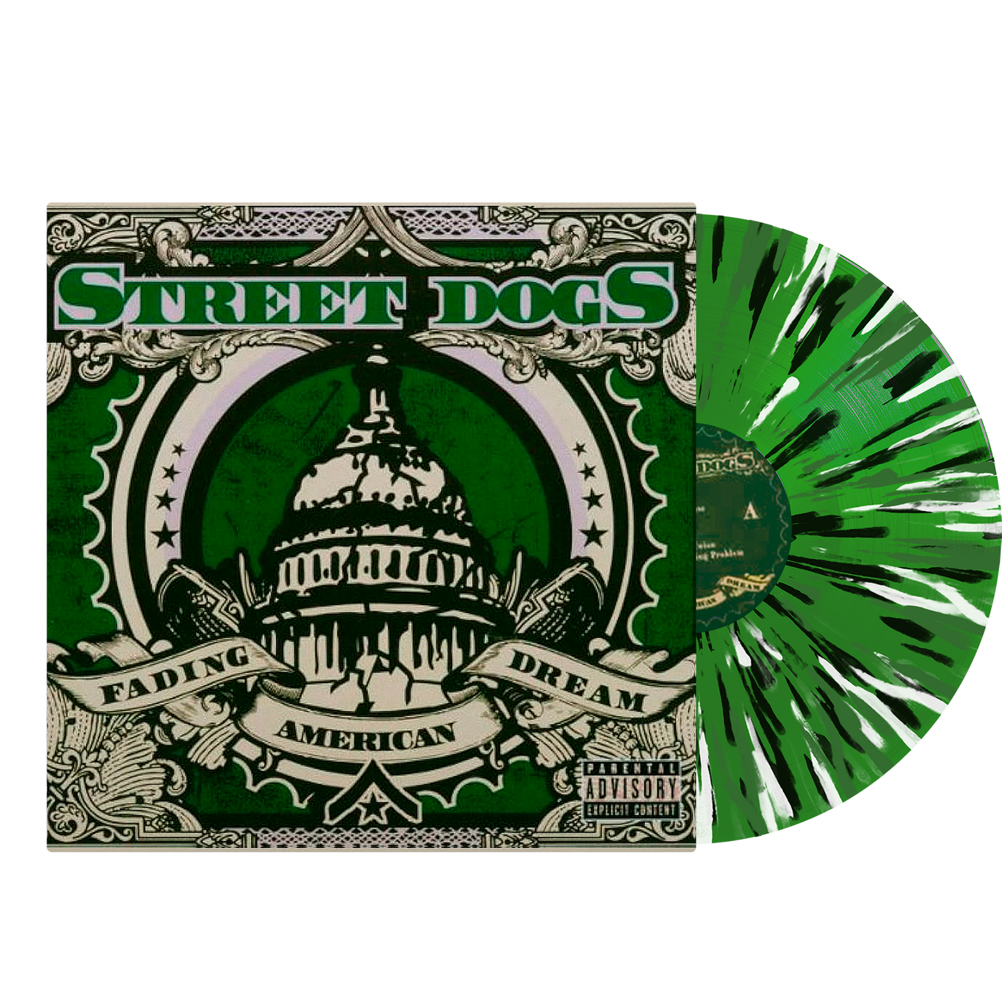 Fading American Dream 20th Anniversary LP (Green Splatter)