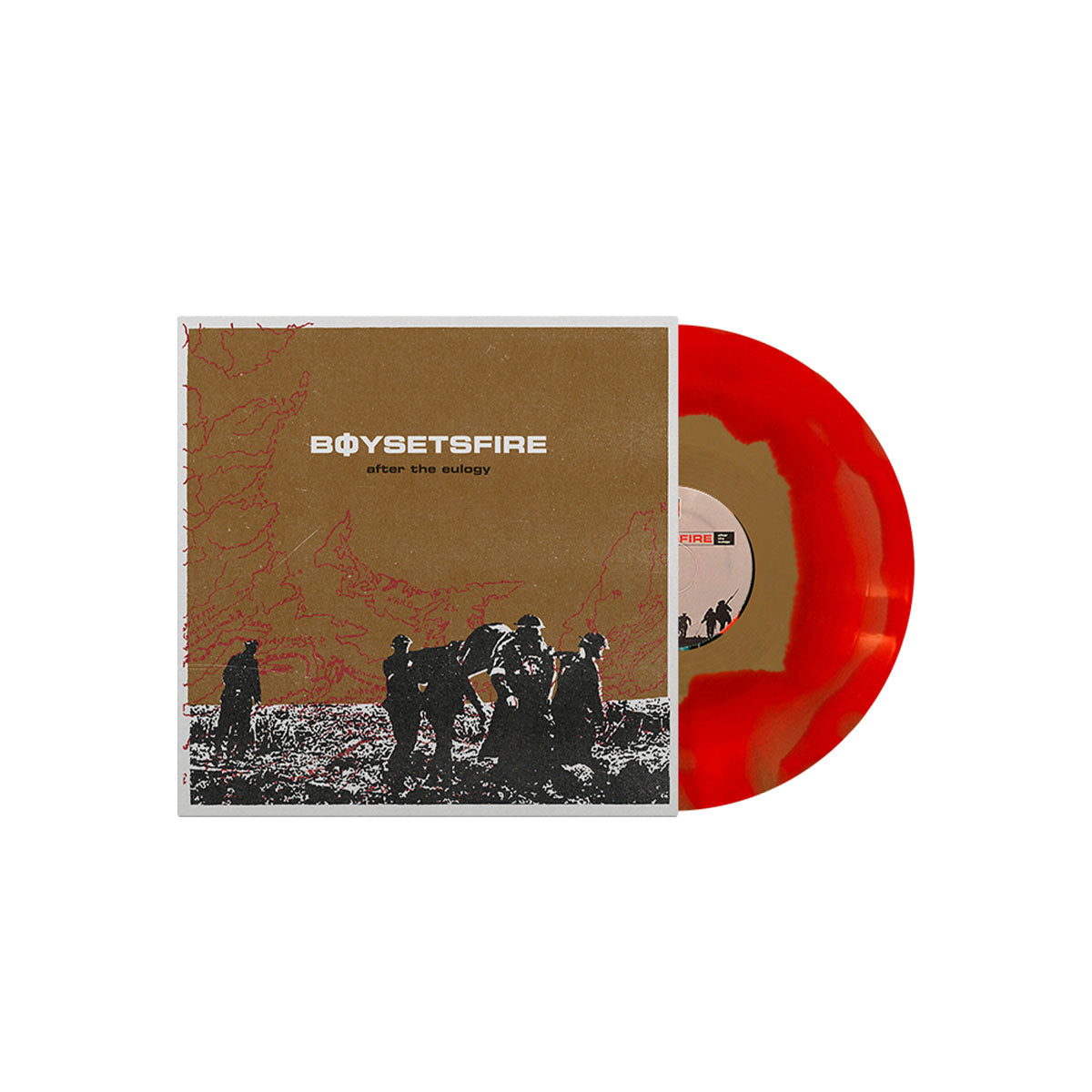 After The Eulogy LP (Red Gold Blob)