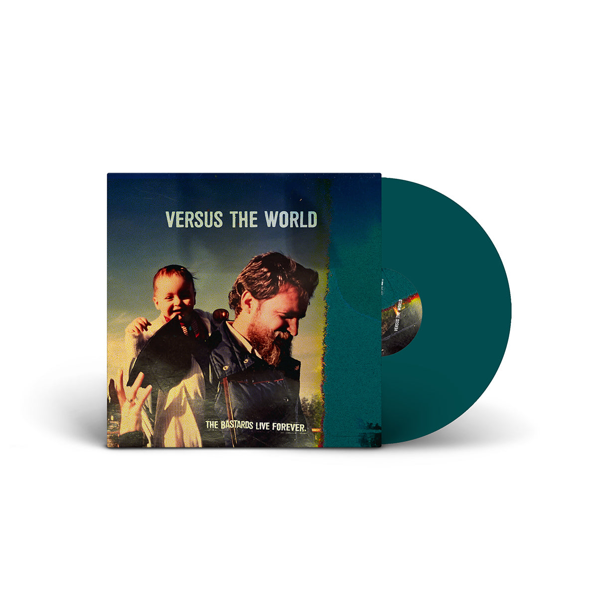 The Bastards Live Forever LP (Teal)