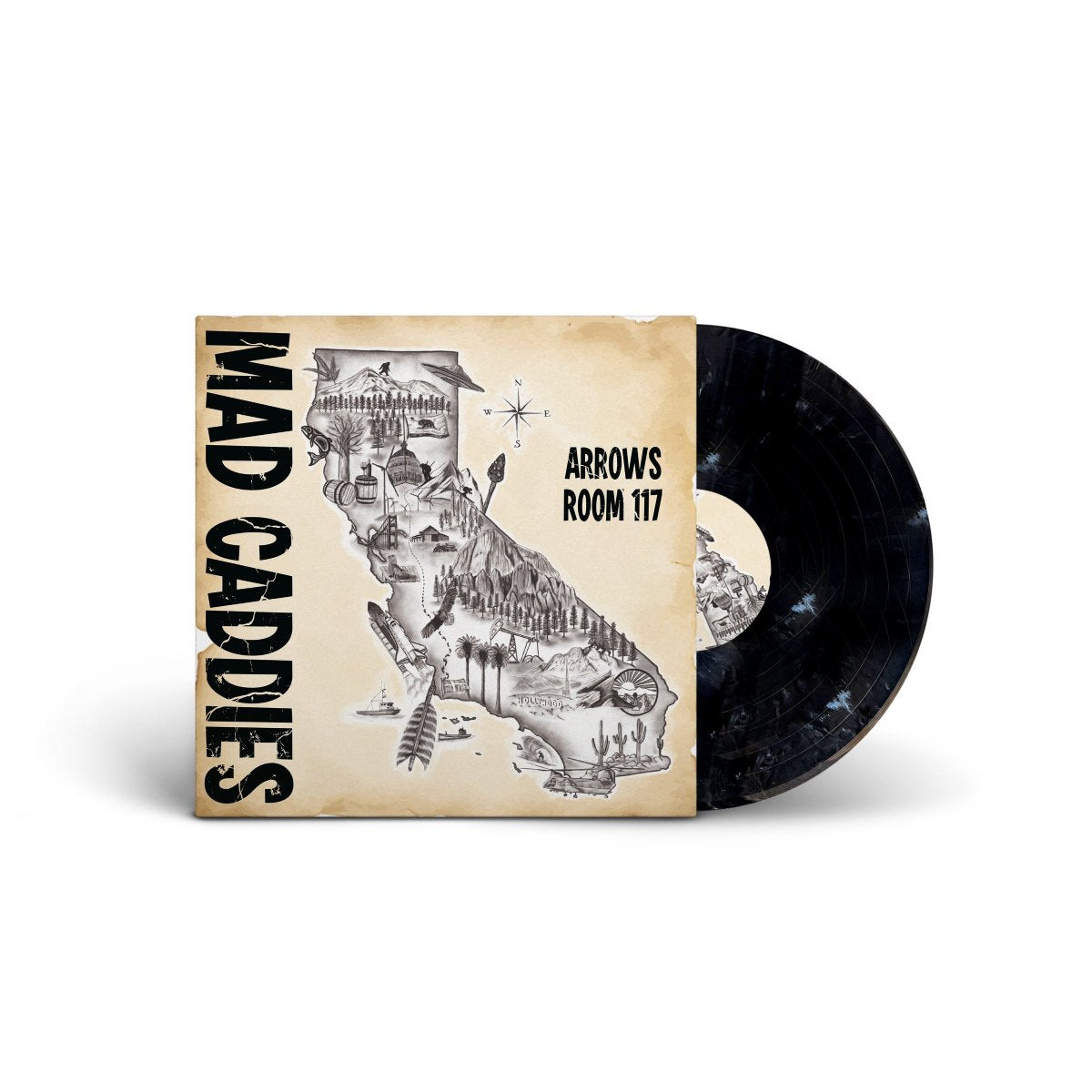 Arrow Room 117 LP (Black/White)