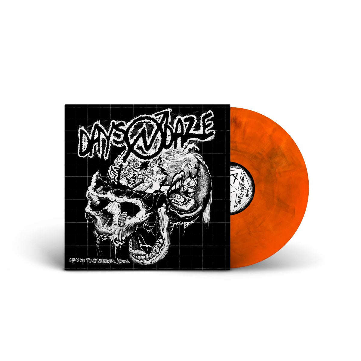 Show Me The Blueprints. Demos. LP (Dirty Orange)