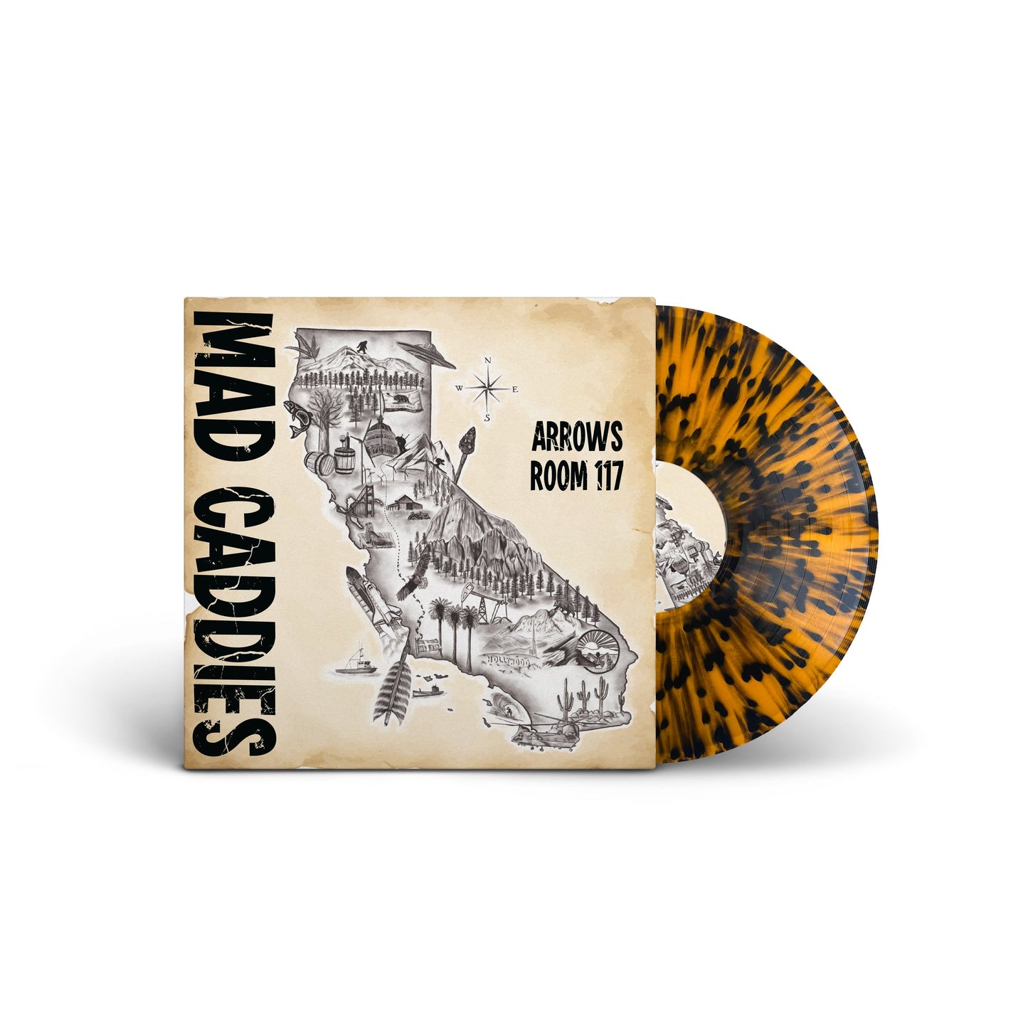 Arrow Room 117 LP (Tiger Splatter)