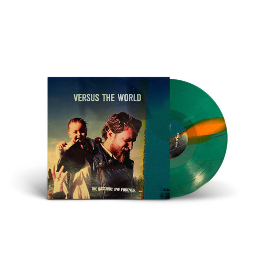 The Bastards Live Forever LP (Green/Orange)  